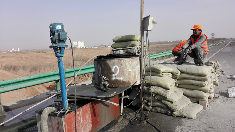 十天高速漢中東段15標(biāo)三處高邊坡鎖腳高壓旋噴樁軟基加固工程